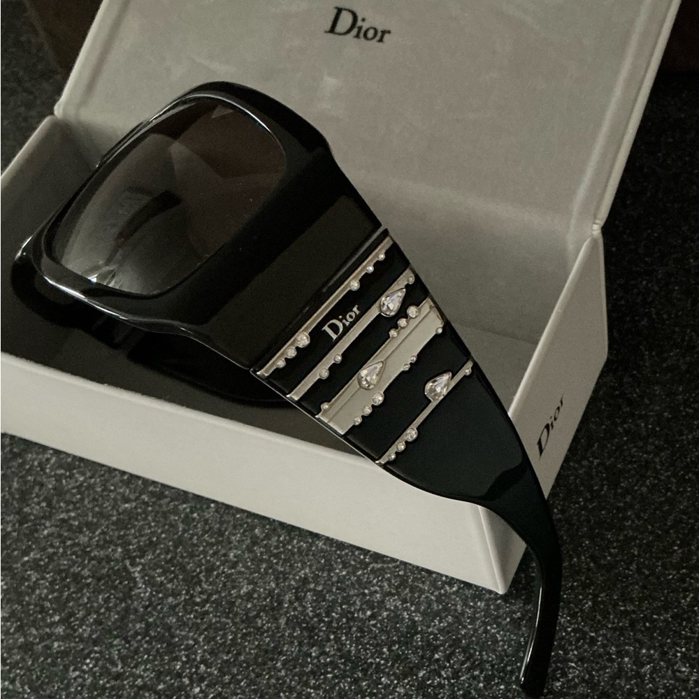 Dior Sunglasses with Swarovski Crystals